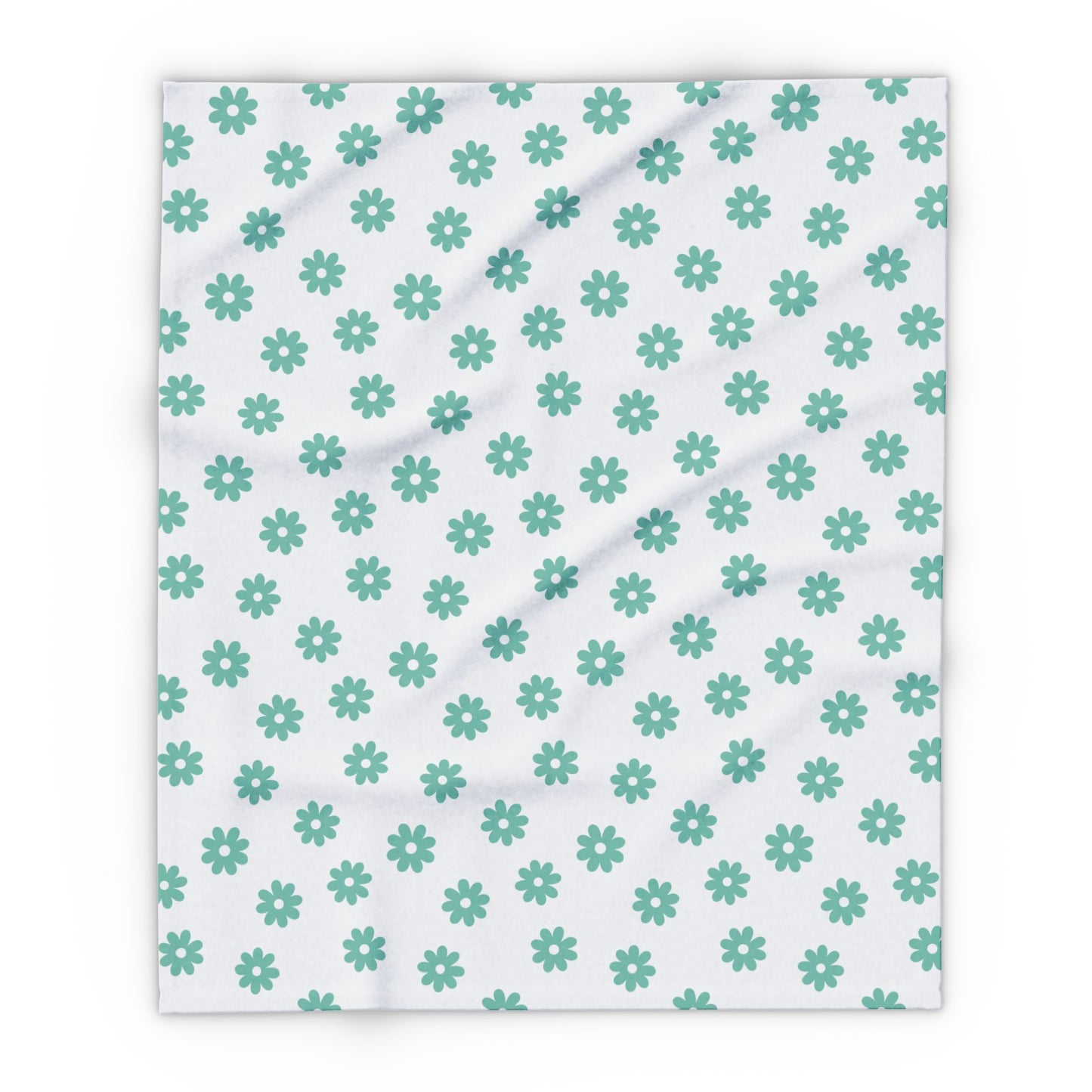 Cobertor de Lã Ártica Floral Aconchegante