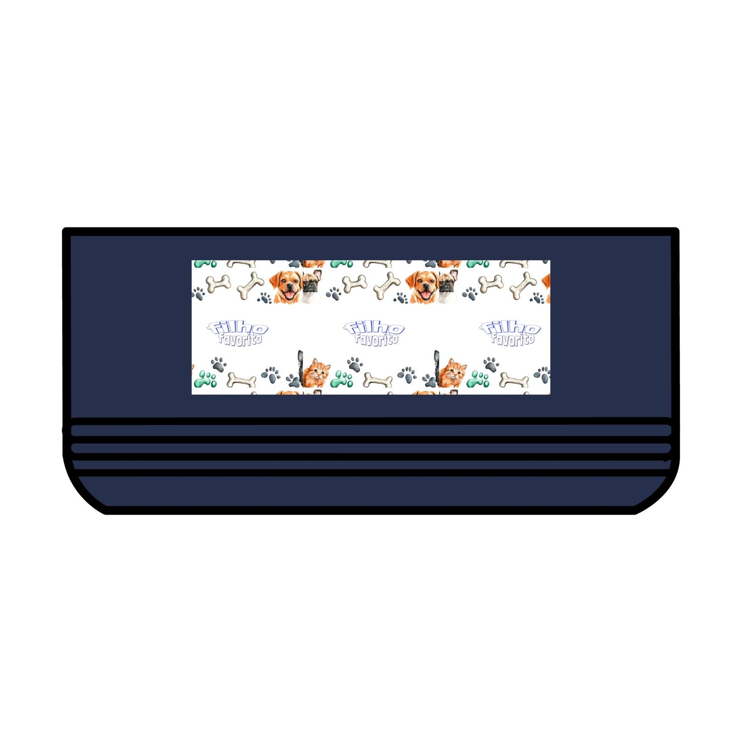 Comeduro de aço inoxidável para pets