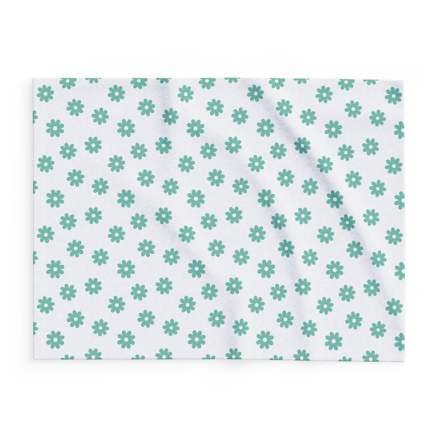 Cobertor de Lã Ártica Floral Aconchegante