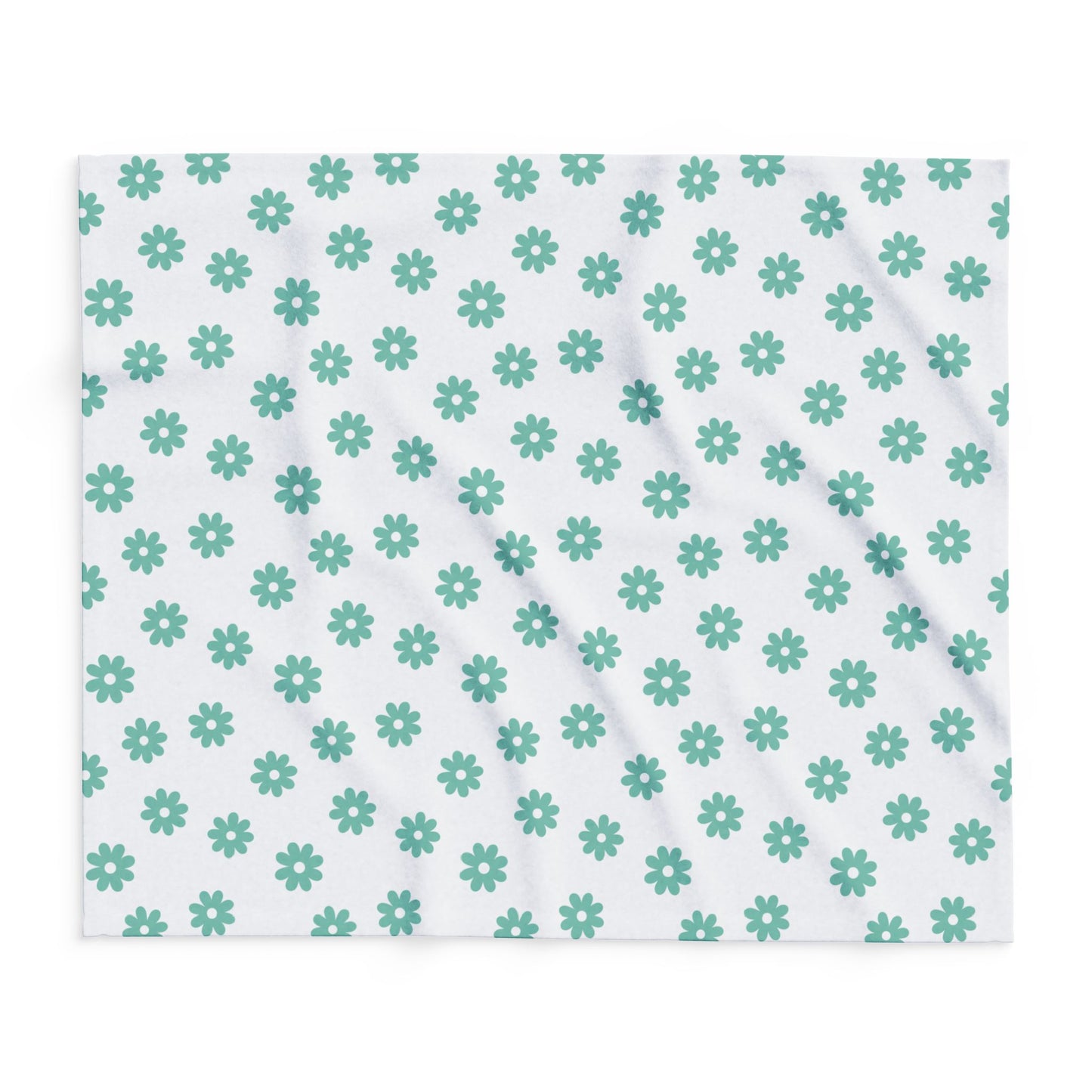 Cobertor de Lã Ártica Floral Aconchegante