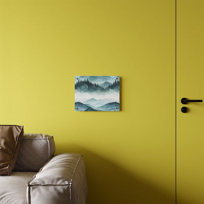 Arte de Parede em Acrílico de Paisagem Montanhosa