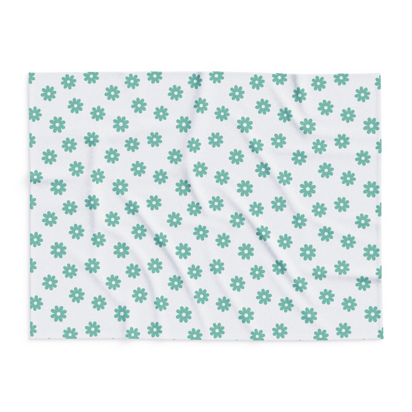 Cobertor de Lã Ártica Floral Aconchegante