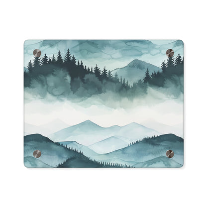 Arte de Parede em Acrílico de Paisagem Montanhosa