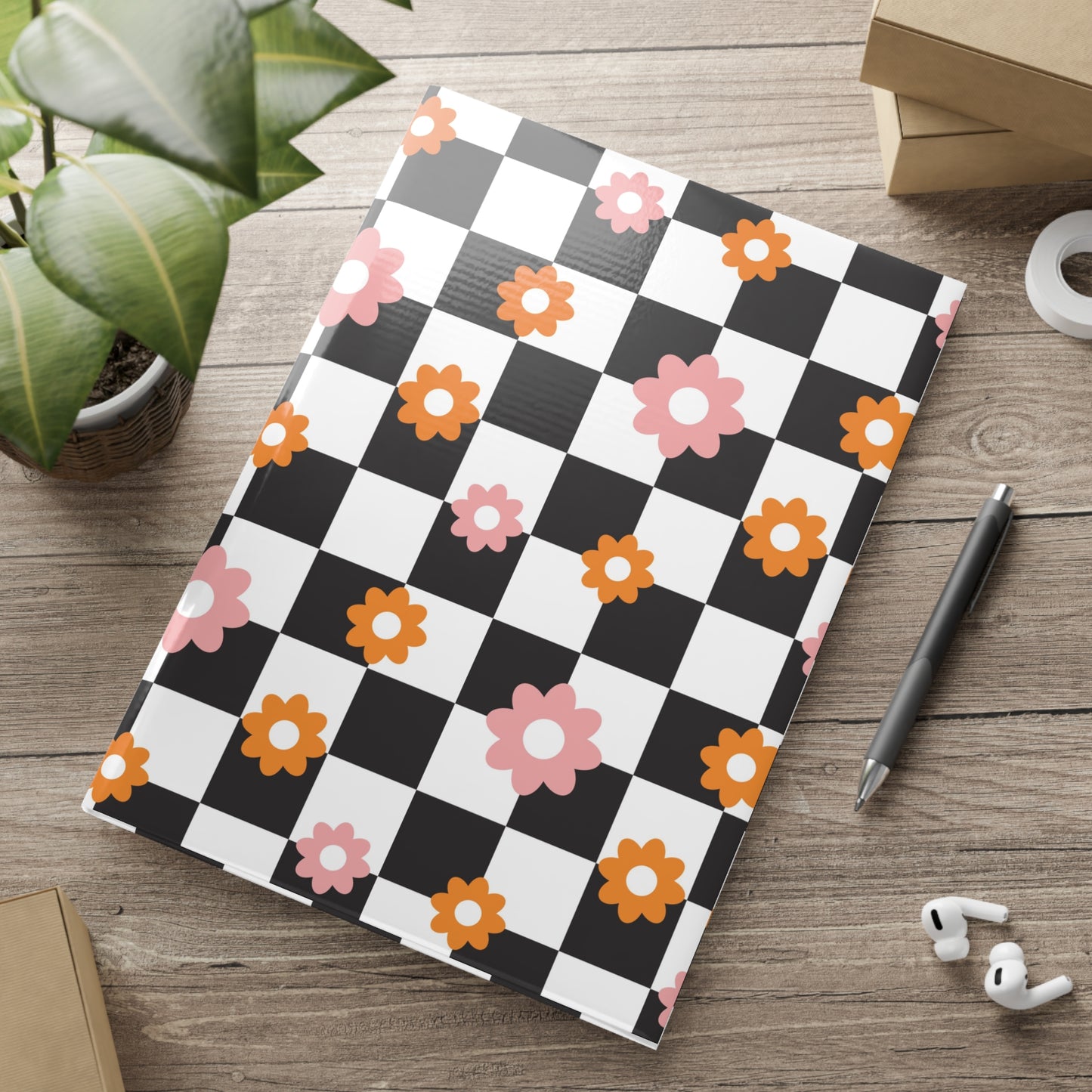 Caderno Duro de Vértebra Floral